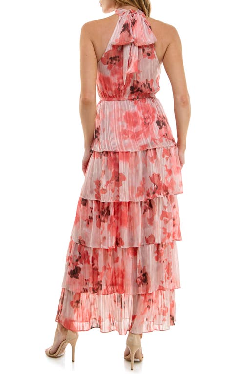 Socialite Swiss Dot Ruffle Maxi Dress