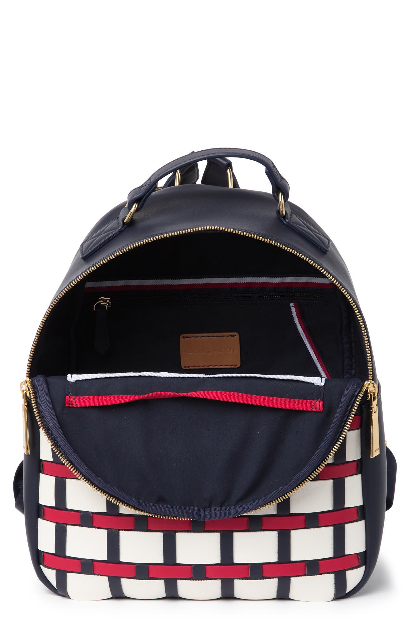 Tommy Hilfiger Victoria Woven Backpack, Alternate, color, 