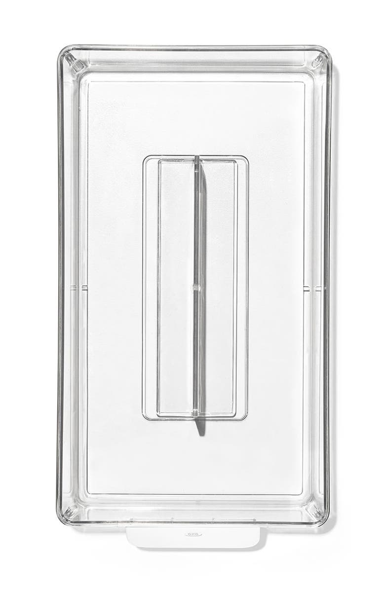 OXO Adjustable Refrigerator Storage Bin, Alternate, color, 
