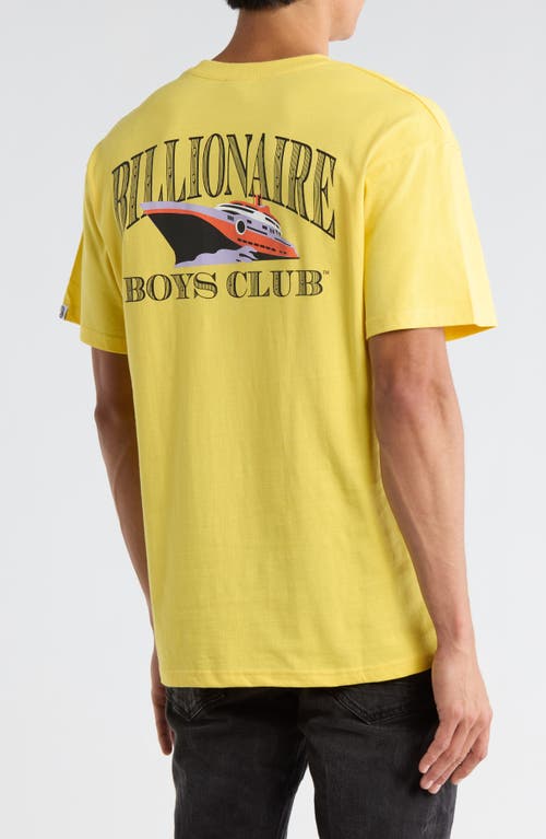 Billionaire Boys Club Yacht Graphic Short Sleeve T-shirt In Multi