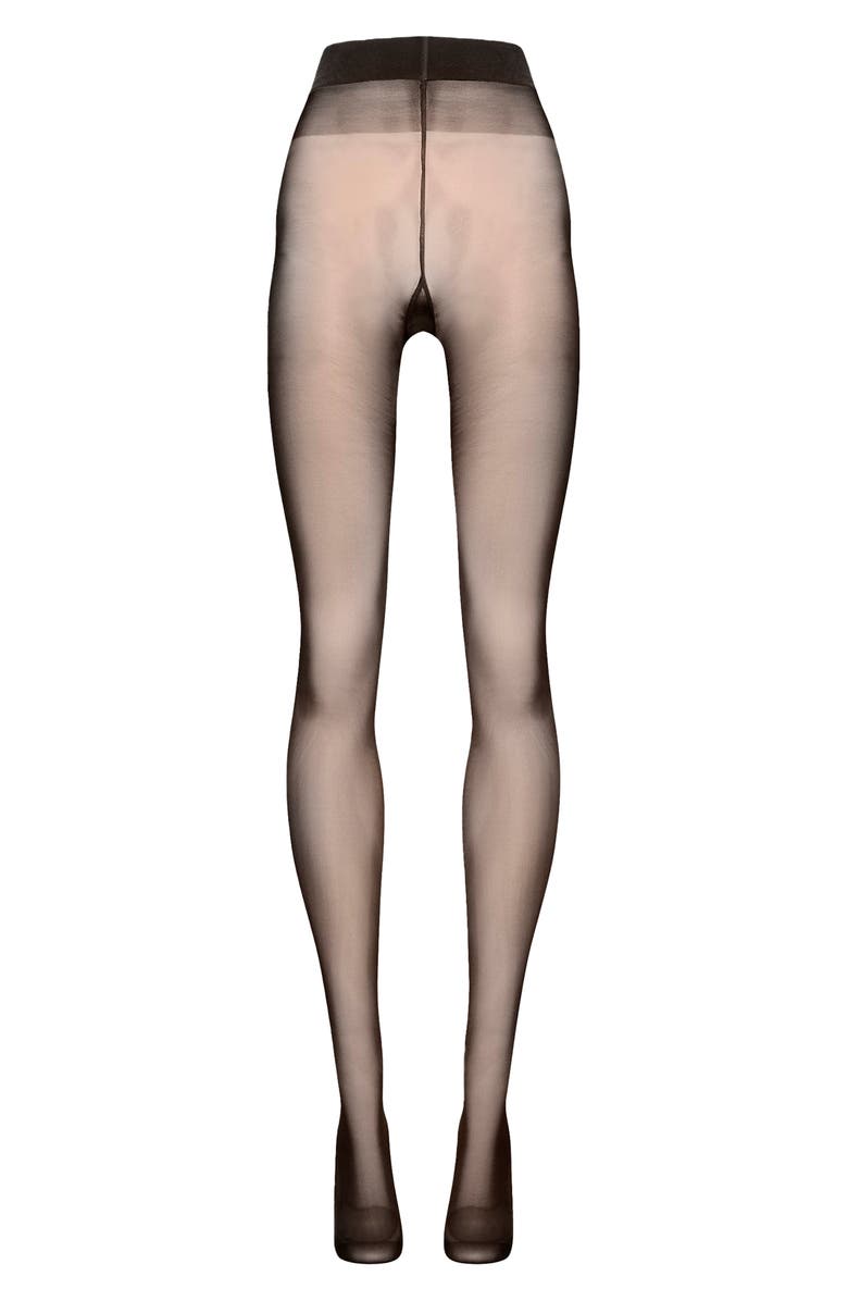 Wolford Satin Touch Tights, Alternate, color, Steel