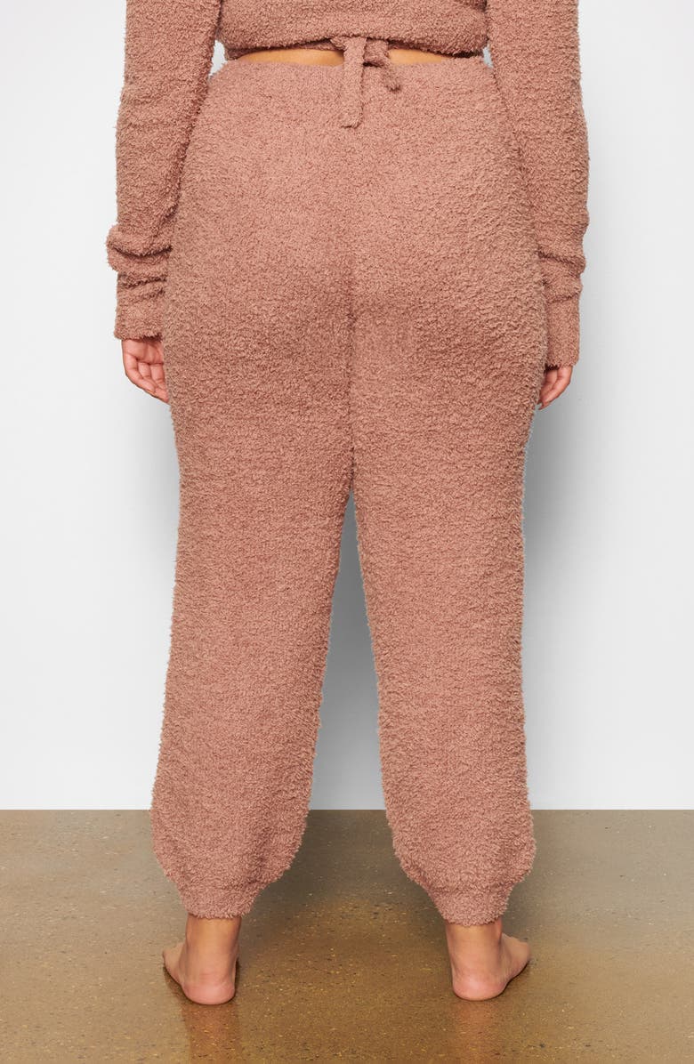 SKIMS Cozy Knit Joggers, Alternate, color, Rose Clay