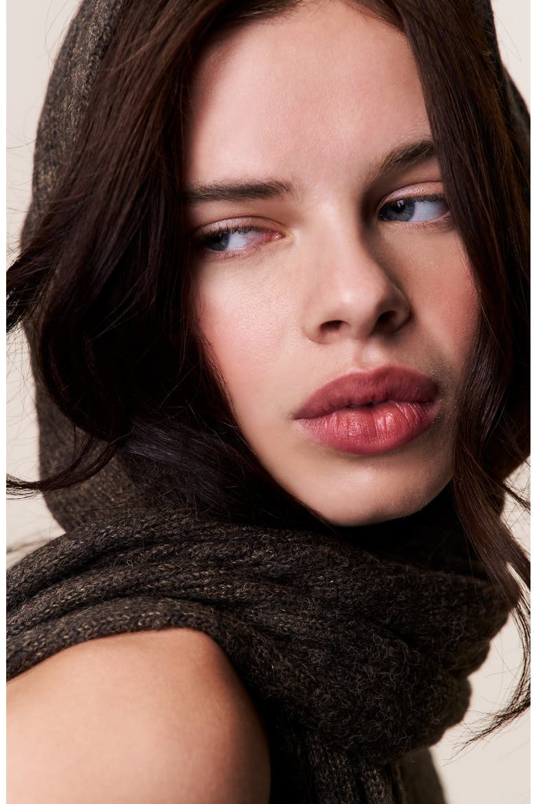 Hooded Knit Dress, Alternate, color, Dark Olive