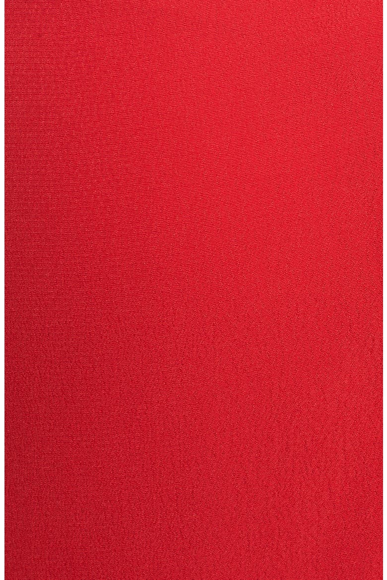 High Waist Tulip Skirt, Alternate, color, RED CHINOISE