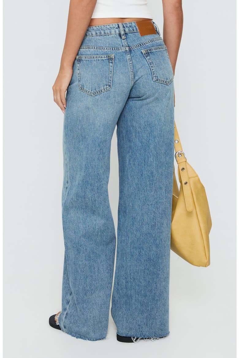 Darla Low Rise Straight Leg Jeans, Alternate, color, VINTAGE LIGHT BLUE