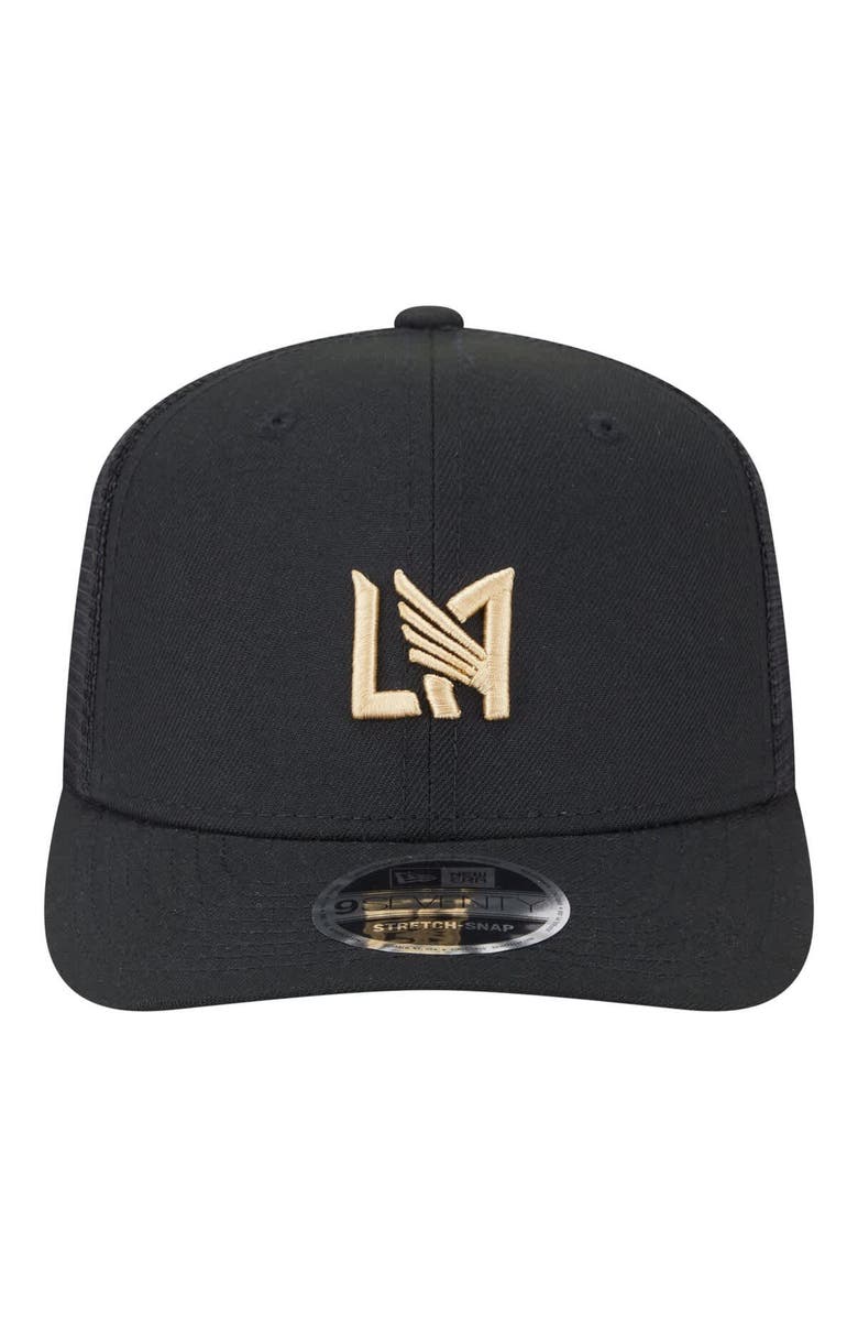 New Era Men's New Era Black LAFC Jersey Hook 9SEVENTY Adjustable Hat, Alternate, color, Black