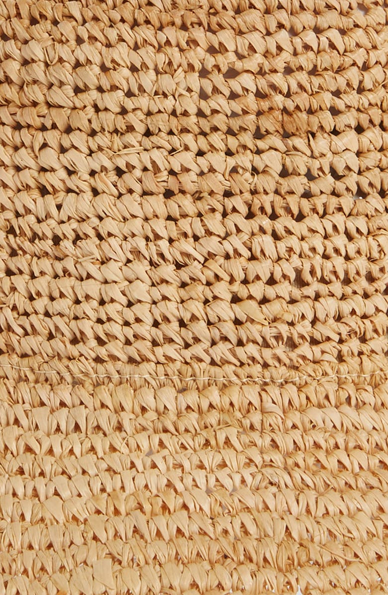 LSPACE Isadora Straw Bucket Hat, Alternate, color, Natural