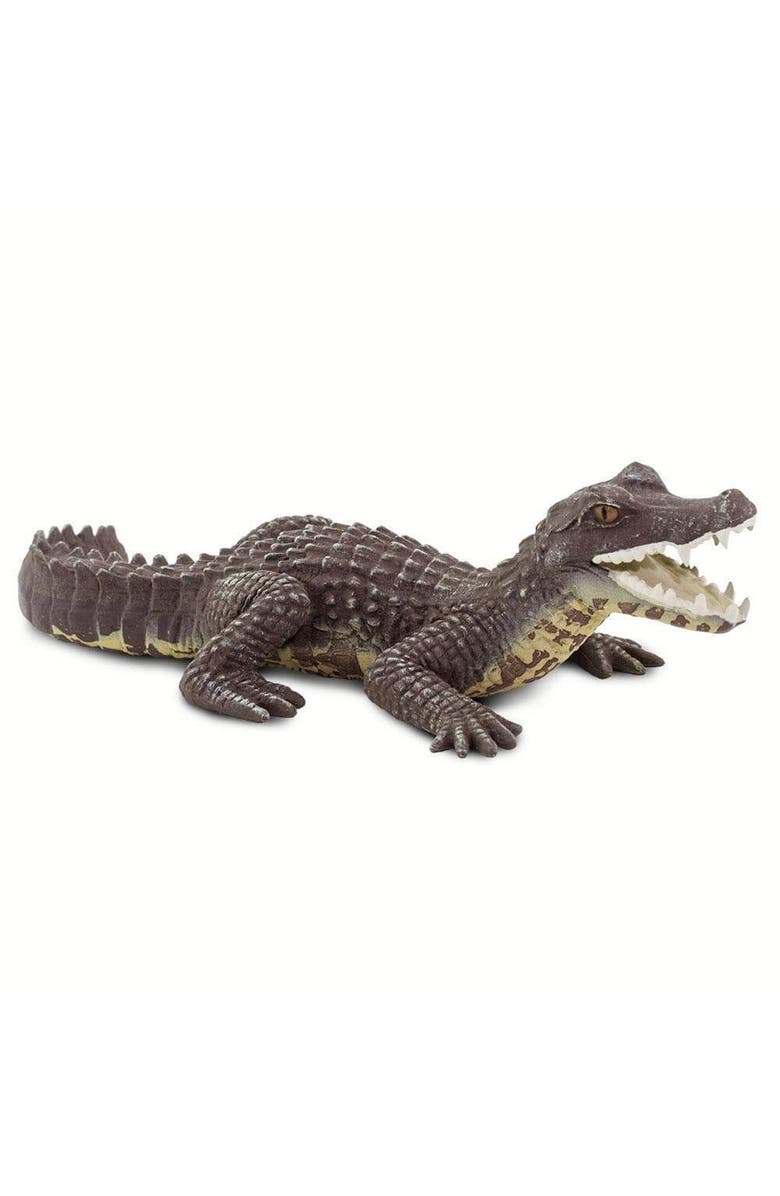 Safari Ltd. Caiman Kids Toy Figure, Alternate, color, NO COLOR