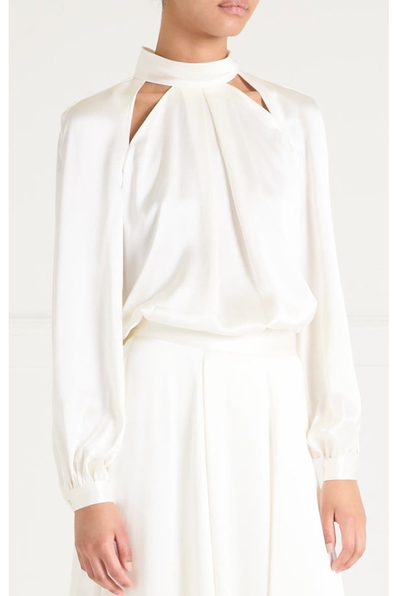 Amerie Blouse, Main, color, Ivory
