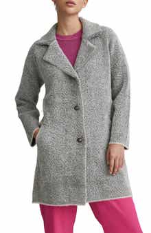 NVLT Eyelash Longline Sweater Coat