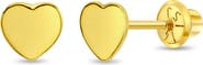 In Season Jewelry 14k Polished Heart Earrings