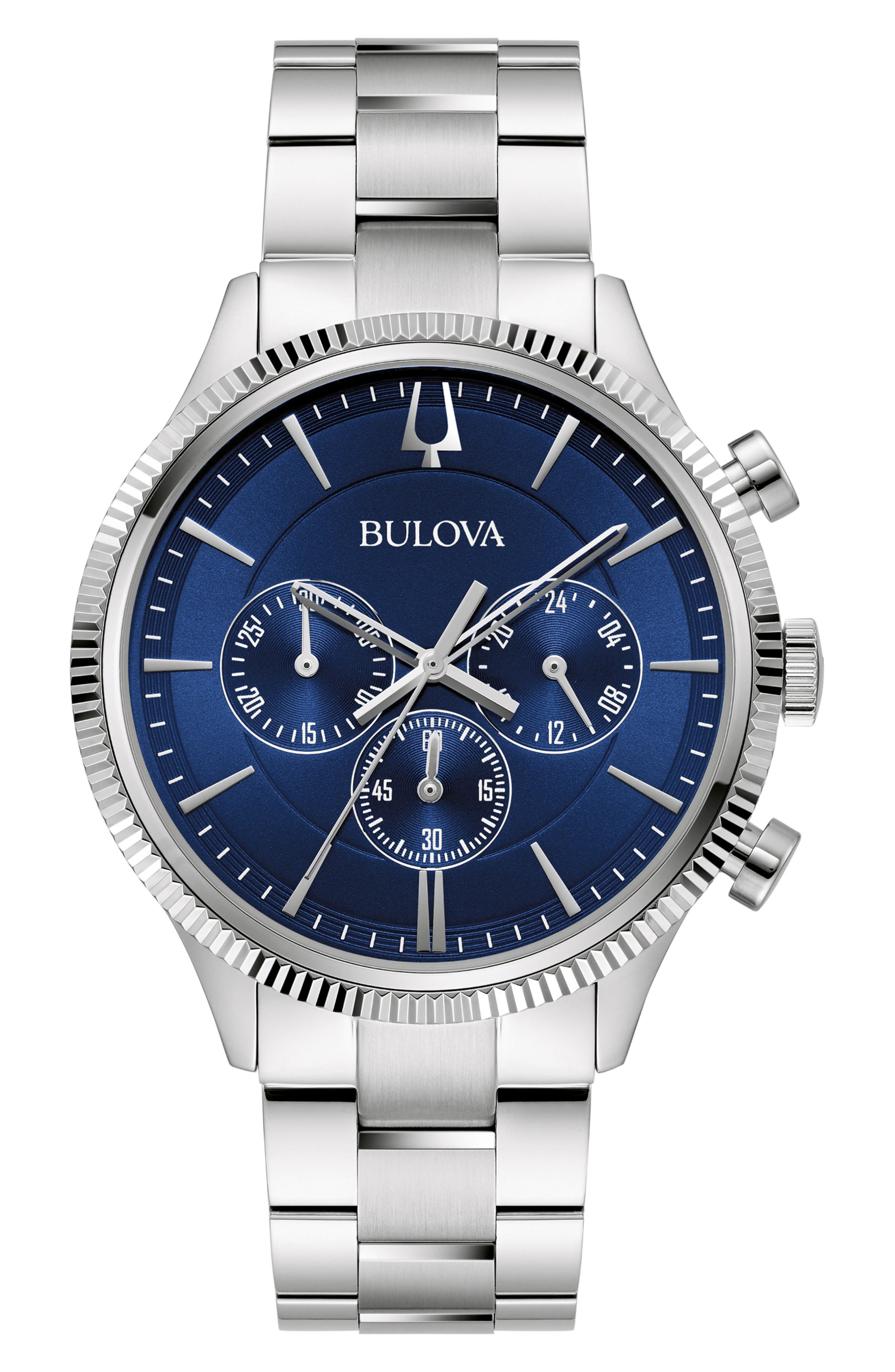 BULOVA Chronograph Bracelet Watch, 42mm
