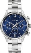 BULOVA Chronograph Bracelet Watch, 42mm
