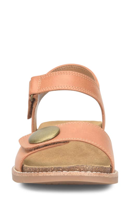 Comfortiva Gwen Wedge Sandal In Luggage