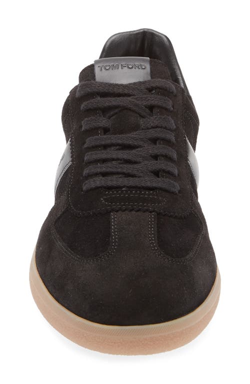 Tom Ford T Low Top Sneaker In Black
