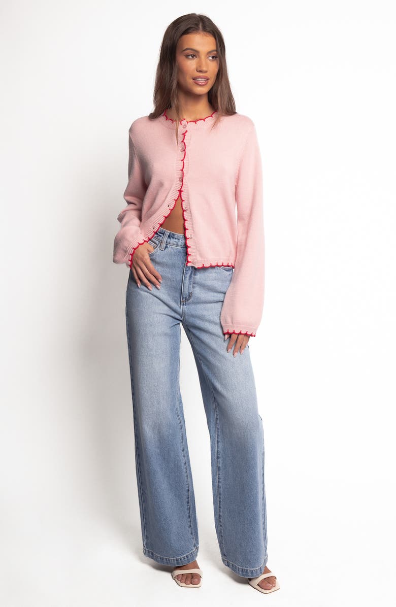 Petal & Pup Payton Scallop Cardigan, Alternate, color,