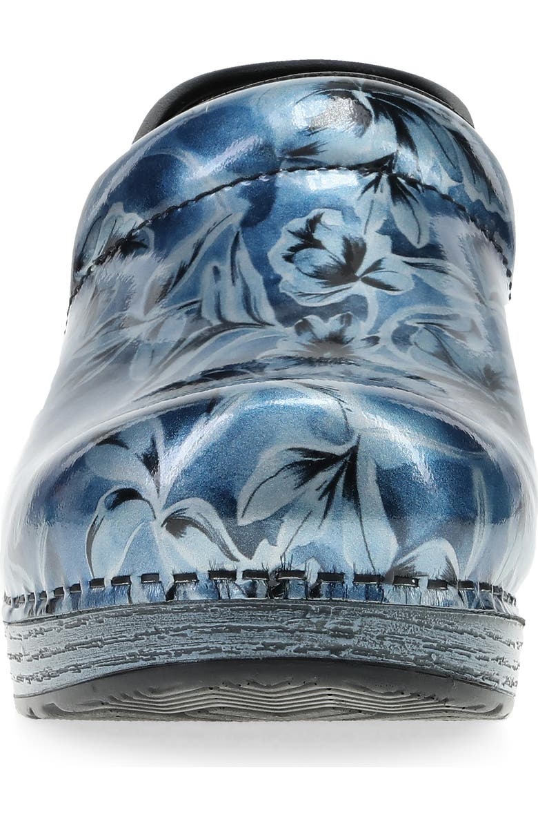 Dansko Professional Clog, Alternate, color, Blue Vine Patent
