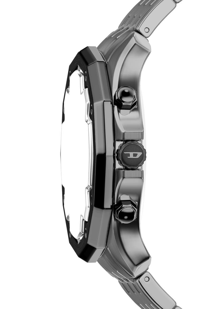 Stinger Chronograph Bracelet Watch, Alternate, color, GUNMETAL