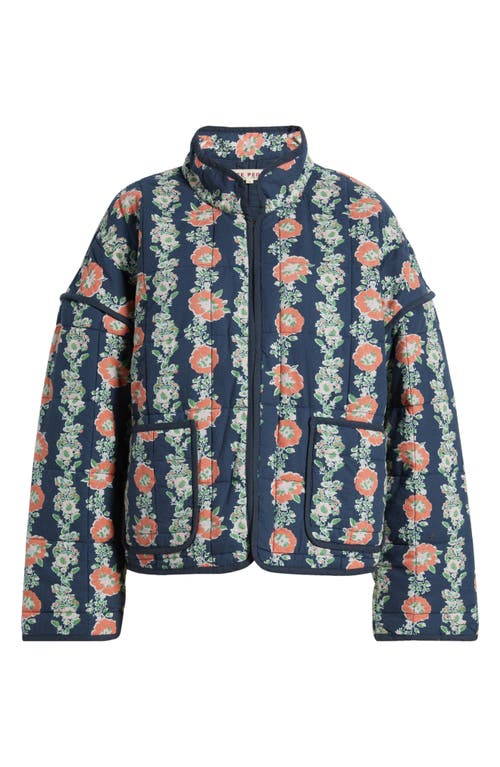 Free People Chloe Floral Print Jacket