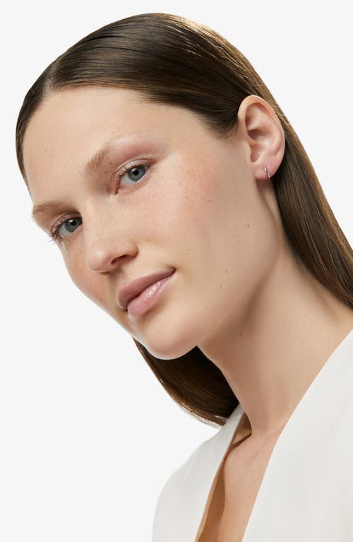 Ana Luisa Sterling Silver Mini Huggie Hoops