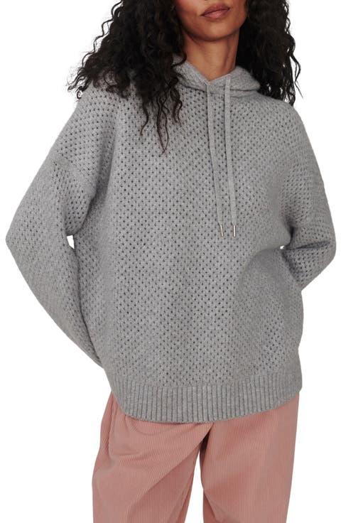 Melchie Relaxed Knit Hoodie