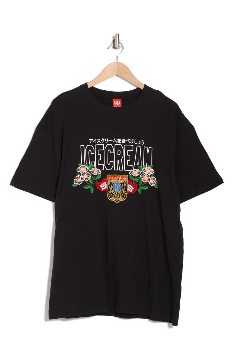 ICECREAM Dog Wood Cotton Graphic T-Shirt, Alternate, color,