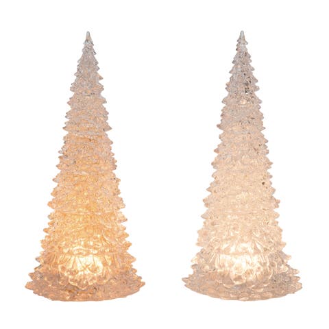 Glitzmas Tree Set of 2 Home Decorations