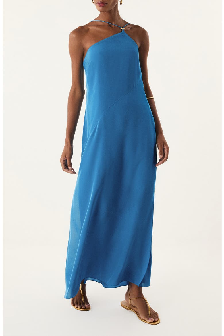 Tati Maxi Cover-Up Dress, Main, color, BLUE