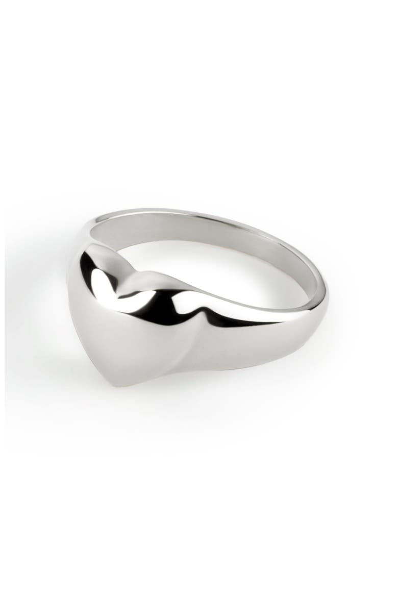 Heart Ring - Isla Silver, Alternate, color, Silver