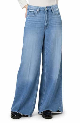 PAIGE Portia High Waist Wide Leg Jeans