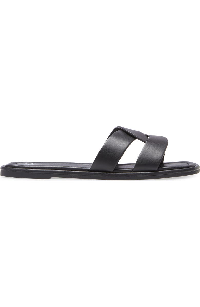 BP. Ariya Faux Leather Slide Sandal, Alternate, color,