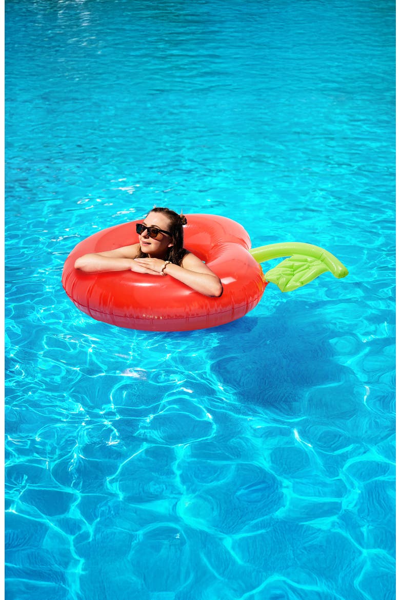 Cherry Pool Float, Alternate, color, RED