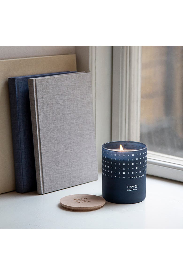 HAV Scented Candle 200g, Alternate, color, Blue