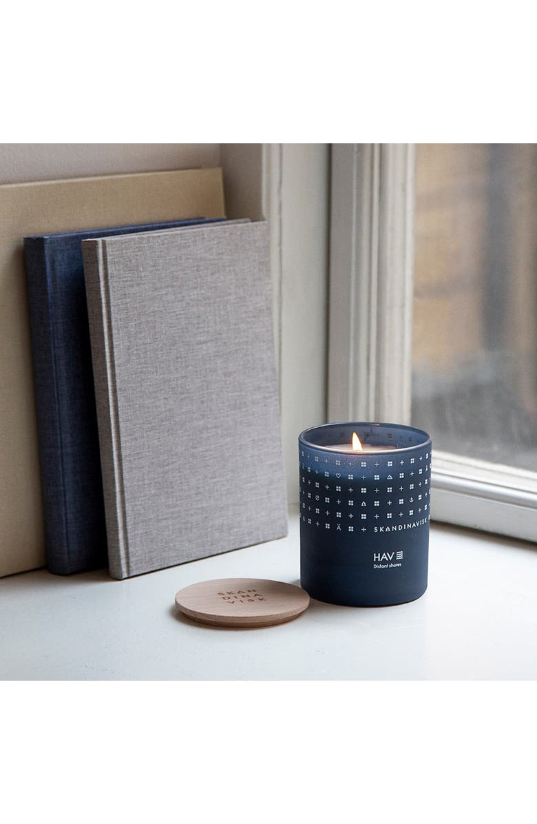 SKANDINAVISK HAV Scented Candle 200g, Alternate, color, Blue