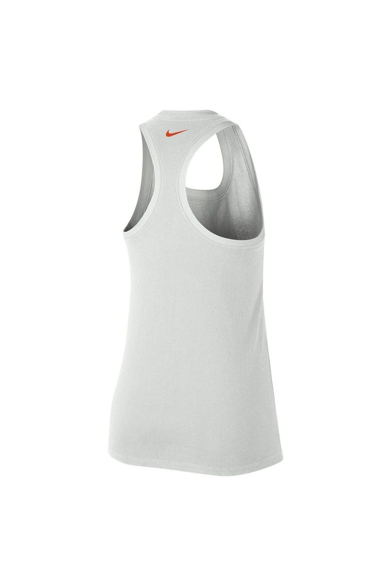 Women's Nike  Gray Clemson Tigers Game Time Tank Top, Alternate, color, Gray