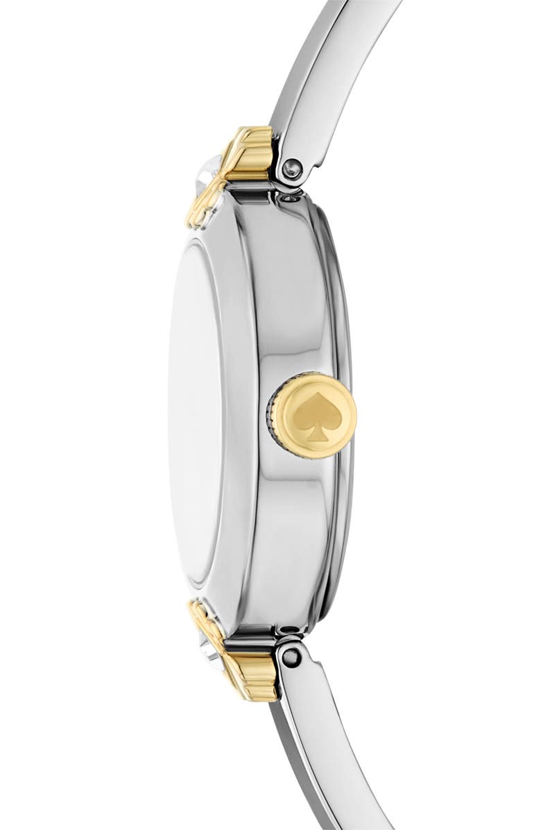 Kate Spade New York monroe bangle watch, 24mm, Alternate, color, Two Tone