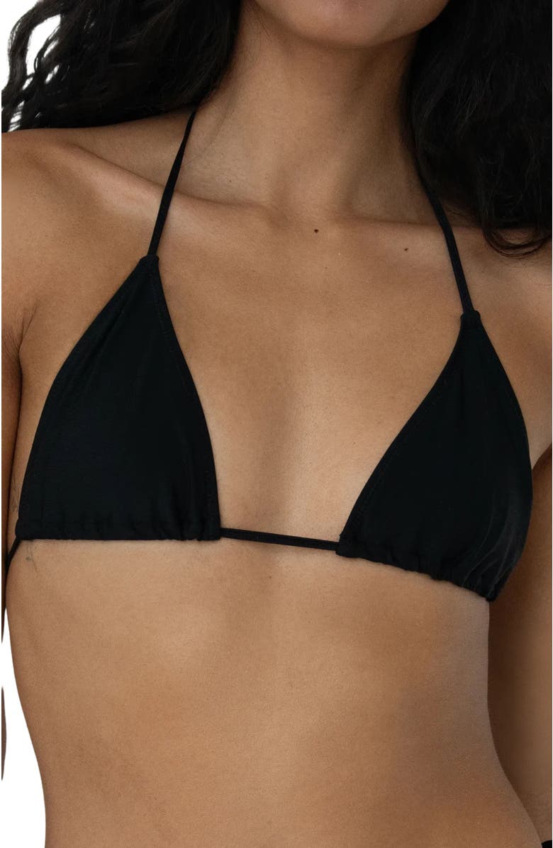 Bright Swimwear Melody Top, Alternate, color, Black