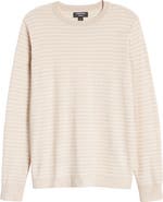 Nordstrom Men's Tech-Smart Stripe Merino Wool Blend Sweater