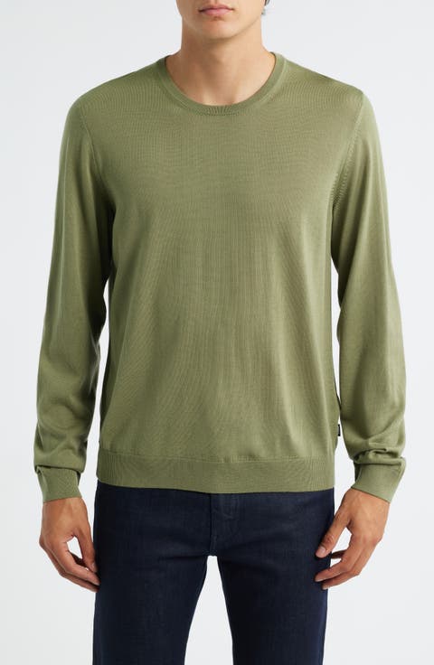 Leno Virgin Wool Crewneck Sweater