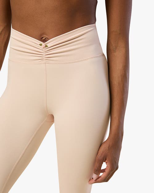 Weworewhat Ruched V-legging In Ballet Slipper