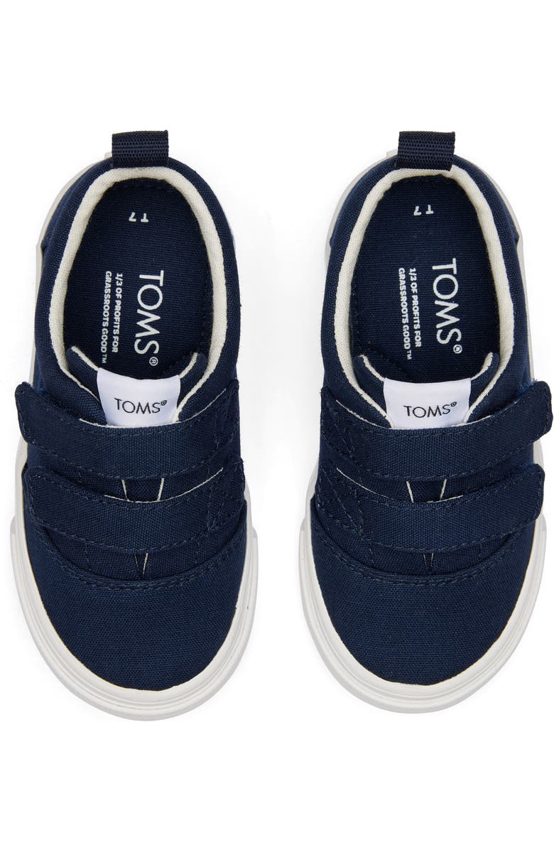 TOMS Kids' Fenix Double Strap Sneaker, Alternate, color, Navy