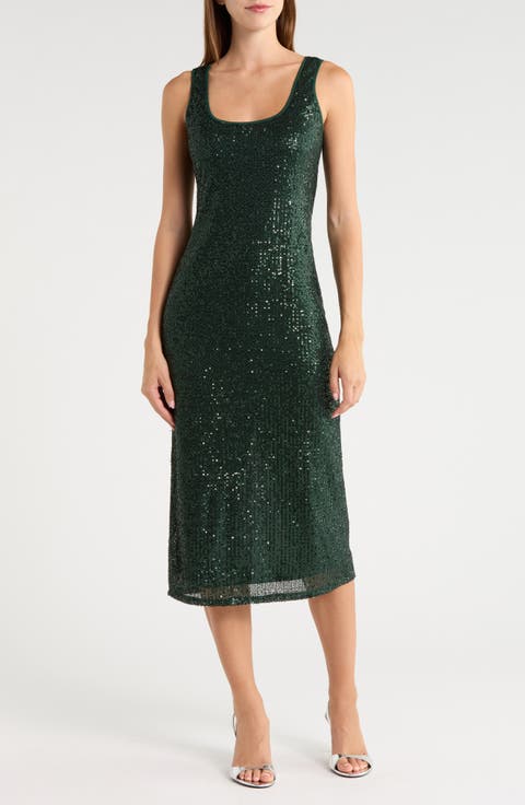 Kamari Sequin Tank Dress