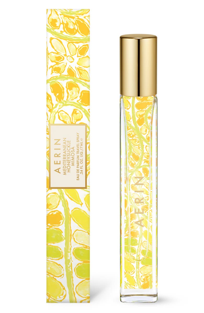 Estée Lauder AERIN Beauty Mediterranean Honeysuckle Mimosa Eau de Parfum Travel Spray, Alternate, color, 