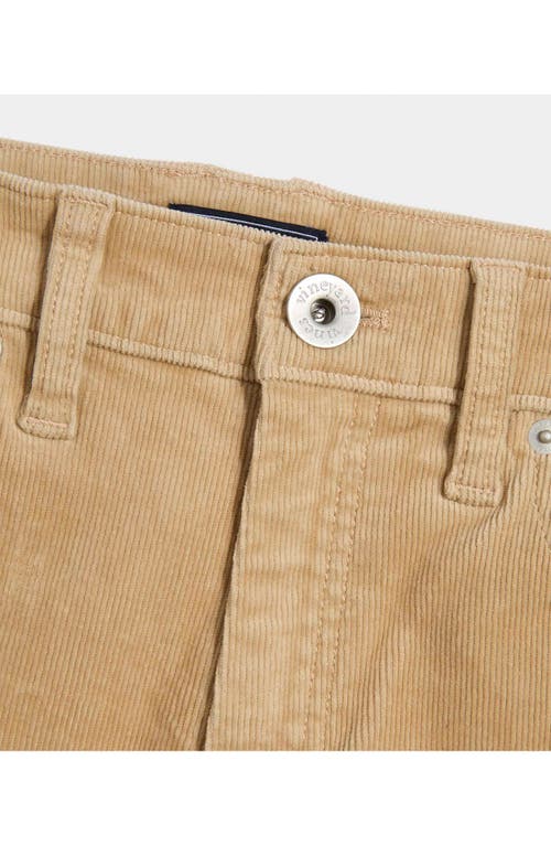 Vineyard Vines Corduroy Ankle Straight Leg Pants In Brown