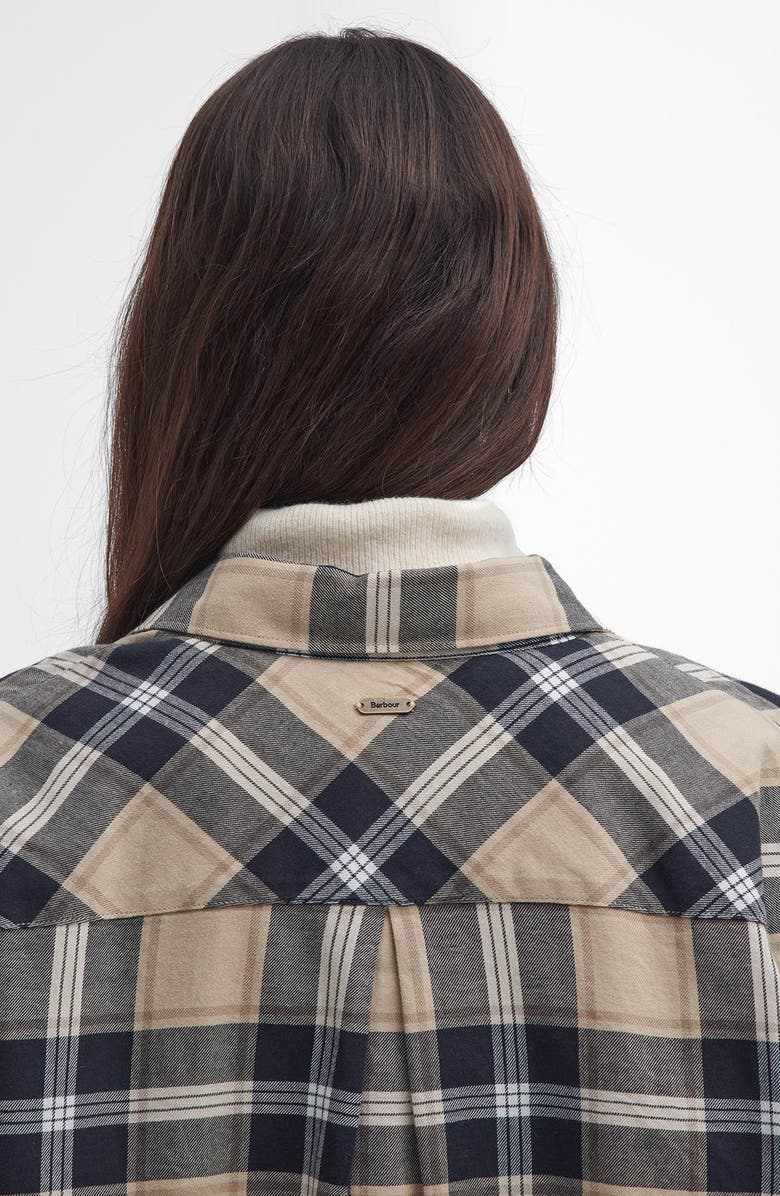 Barbour Larisa Check Flannel Shirt, Alternate, color, 