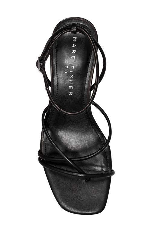 Marc Fisher Ltd Ballen Strappy Sandal In Black