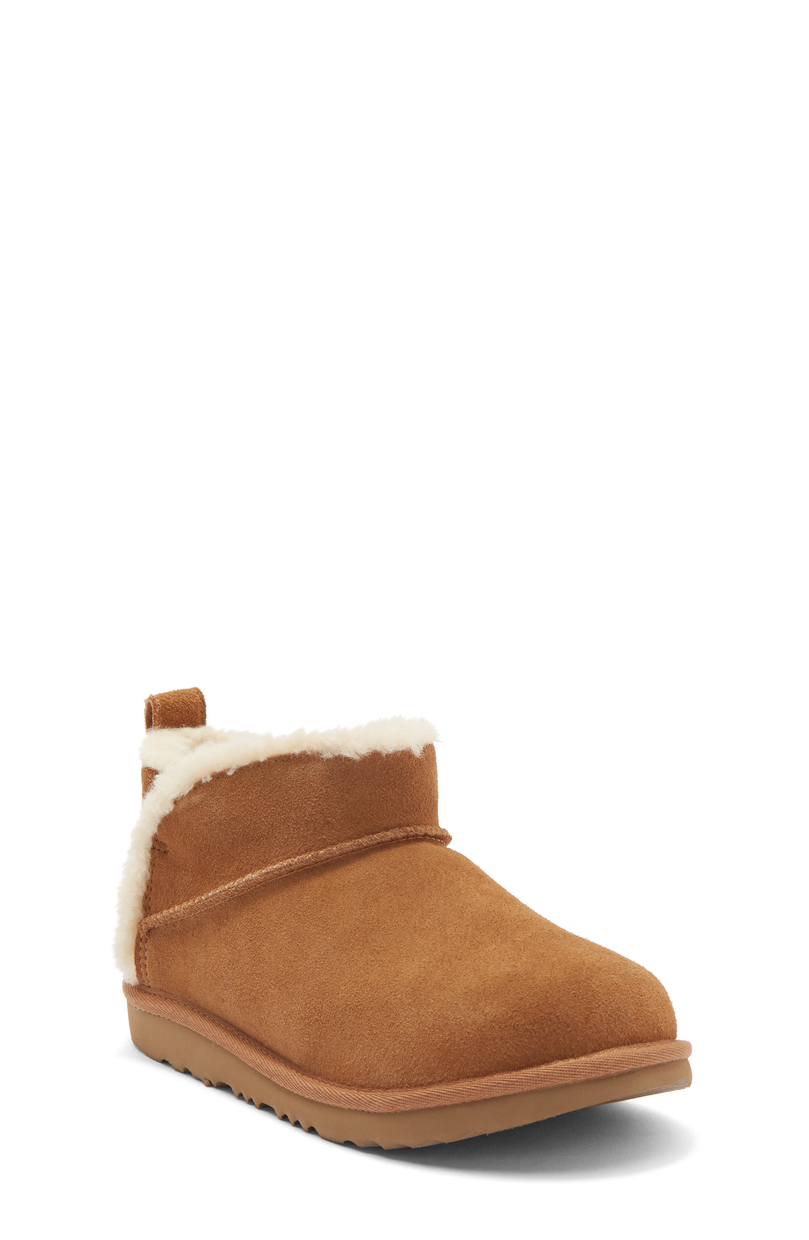 Kids' Classic Ultra Mini Aiyanna Boot, Main, color, CHESTNUT