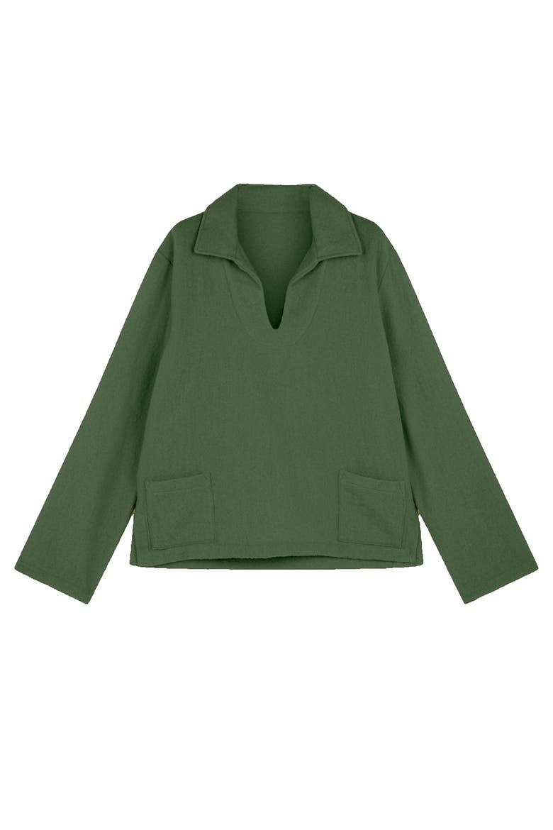 Franco Wool Sweater, Main, color, Green