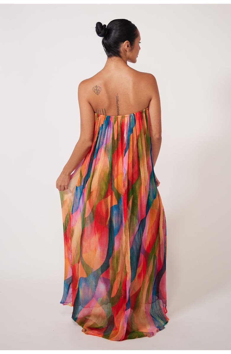 Villa Fresca Gaia Dress Cover-up Dress, Alternate, color, Samba