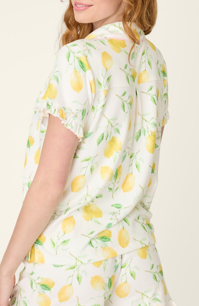 PJ Salvage Dolce Spritz Button-Up Pajama Shirt, Alternate, color, 
